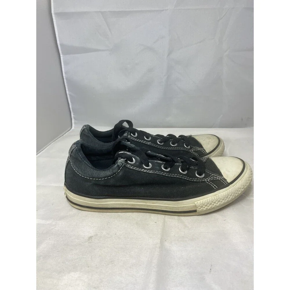 Converse Chuck Taylor all stars low street black 626090F kids size 4y